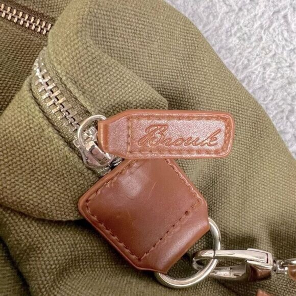 BROUK & CO.  MENS TRAVEL BAG GREEN - Picture 7 of 11